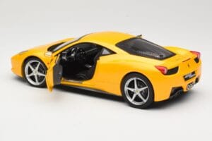 Ferrari 458 Italia Yellow Hot Wheels 1:18 P9894 Diecast - image 5 of 8