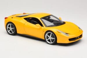 Ferrari 458 Italia Yellow Hot Wheels 1:18 P9894 Diecast - image 6 of 8