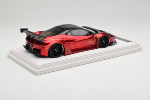 Ferrari 458 Liberty Walk LB-Silhouette WORKS GT Candy Red IVY Merit 1:18 REMC003 Resin - image 3 of 6