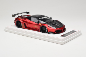 Ferrari 458 Liberty Walk LB-Silhouette WORKS GT Candy Red IVY Merit 1:18 REMC003 Resin - image 4 of 6