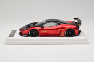 Ferrari 458 Liberty Walk LB-Silhouette WORKS GT Candy Red IVY Merit 1:18 REMC003 Resin