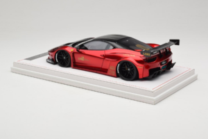 Ferrari 458 Liberty Walk LB-Silhouette WORKS GT Candy Red IVY Merit 1:18 REMC003 Resin - image 5 of 6