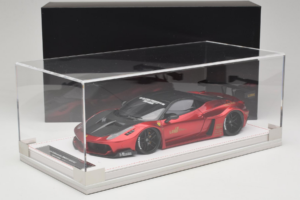Ferrari 458 Liberty Walk LB-Silhouette WORKS GT Candy Red IVY Merit 1:18 REMC003 Resin - image 6 of 6