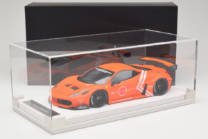 Ferrari 458 Liberty Walk LB-Silhouette WORKS GT Orange IVY Merit 1:18 REMC002 Resin - image 6 of 6
