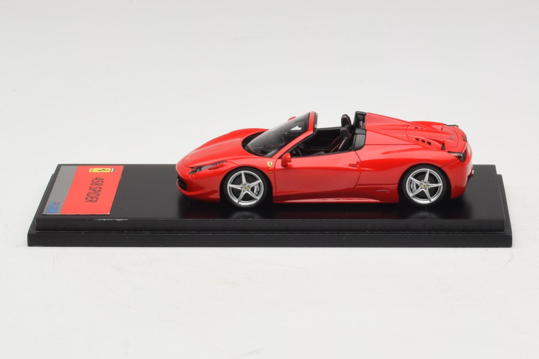 Ferrari 458 Spider Red Fujimi 1:43
