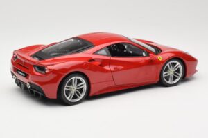 Ferrari 488 GTB Red Bburago 1:18 18-16008 Diecast - image 3 of 8