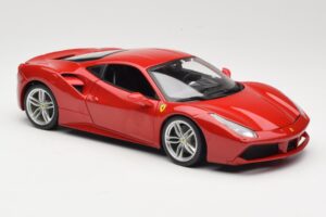 Ferrari 488 GTB Red Bburago 1:18 18-16008 Diecast - image 6 of 8