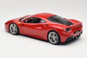 Ferrari 488 GTB Red Bburago 1:18 18-16008 Diecast - image 7 of 8