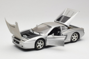 Ferrari 512 TR Silver Mira 1:18 6178-B1 Diecast - image 2 of 8