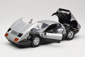 Ferrari 512BB Silver Kyosho 1:18 08171S Diecast - image 2 of 8