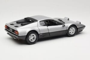 Ferrari 512BB Silver Kyosho 1:18 08171S Diecast - image 3 of 8