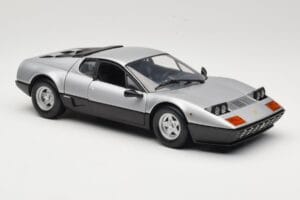 Ferrari 512BB Silver Kyosho 1:18 08171S Diecast - image 6 of 8