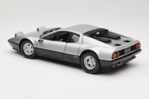 Ferrari 512BB Silver Kyosho 1:18 08171S Diecast - image 7 of 8