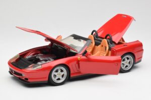 Ferrari 550 Barchetta Pininfarina Red Bburago 1:18 327660 Diecast - image 2 of 8