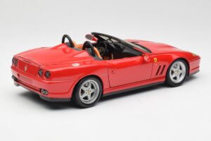 Ferrari 550 Barchetta Pininfarina Red Bburago 1:18 327660 Diecast - image 3 of 8