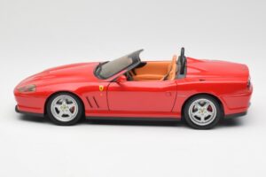 Ferrari 550 Barchetta Pininfarina Red Bburago 1:18 327660 Diecast - image 4 of 8
