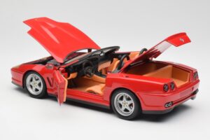 Ferrari 550 Barchetta Pininfarina Red Bburago 1:18 327660 Diecast - image 5 of 8
