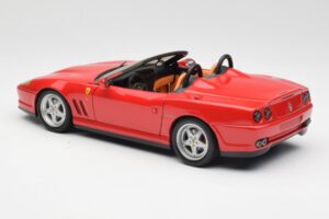 Ferrari 550 Barchetta Pininfarina Red Bburago 1:18 327660 Diecast - image 7 of 8