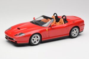 Ferrari 550 Barchetta Rosso Corsa Hot Wheels 1:18 29441 Diecast