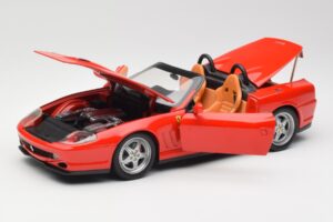 Ferrari 550 Barchetta Rosso Corsa Hot Wheels 1:18 074299294419 Diecast - image 2 of 8