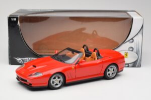 Ferrari 550 Barchetta Rosso Corsa Hot Wheels 1:18 074299294419 Diecast - image 8 of 8