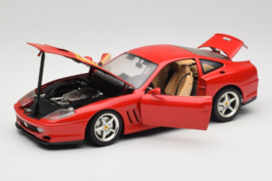 Ferrari 550 Maranello 22 Jahre Ferrari Model Club Red Bburago 1:18 3064-P2 Diecast - image 2 of 8