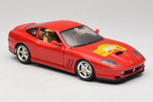 Ferrari 550 Maranello 22 Jahre Ferrari Model Club Red Bburago 1:18 3064-P2 Diecast - image 6 of 8