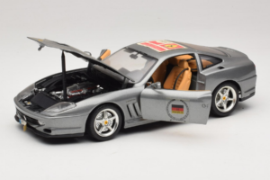 Ferrari 550 Maranello 25 Ferrari Model Club Silver Bburago 1:18 3344-S1 Diecast - image 2 of 7