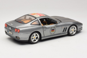 Ferrari 550 Maranello 25 Ferrari Model Club Silver Bburago 1:18 3344-S1 Diecast - image 3 of 7