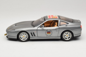 Ferrari 550 Maranello 25 Ferrari Model Club Silver Bburago 1:18 3344-S1 Diecast - image 4 of 7