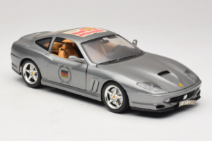 Ferrari 550 Maranello 25 Ferrari Model Club Silver Bburago 1:18 3344-S1 Diecast - image 5 of 7