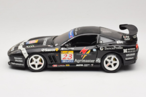 Ferrari 550 Maranello #23 Agrimaster Black Bburago 1:18 3344-B2 Diecast - image 4 of 8