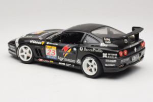 Ferrari 550 Maranello #23 Agrimaster Black Bburago 1:18 3344-B2 Diecast - image 7 of 8