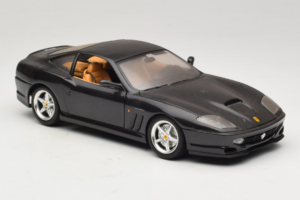 Ferrari 550 Maranello Black Metallic Bburago 1:18 3344-B1 Diecast - image 6 of 8