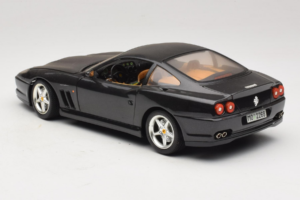 Ferrari 550 Maranello Black Metallic Bburago 1:18 3344-B1 Diecast - image 7 of 8