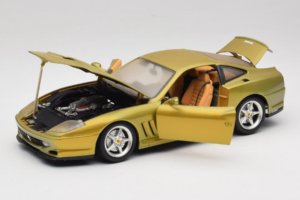 Ferrari 550 Maranello Gold Metallic Braccio & Gotz Bburago 1:18 3044-G1 Diecast - image 2 of 8
