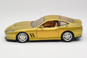 Ferrari 550 Maranello Gold Metallic Braccio & Gotz Bburago 1:18 3044-G1 Diecast - image 4 of 8