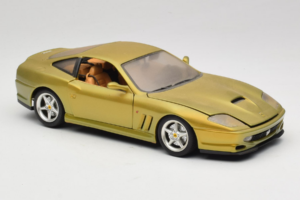 Ferrari 550 Maranello Gold Metallic Braccio & Gotz Bburago 1:18 3044-G1 Diecast - image 6 of 8