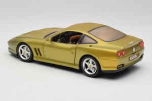 Ferrari 550 Maranello Gold Metallic Braccio & Gotz Bburago 1:18 3044-G1 Diecast - image 7 of 8