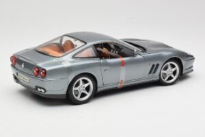Ferrari 550 Maranello Grey Metallic Maisto 1:18 4839 Diecast - image 2 of 6