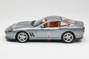 Ferrari 550 Maranello Grey Metallic Maisto 1:18 4839 Diecast - image 3 of 6