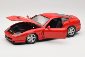 Ferrari 550 Maranello Red Anson 1:18 3238 Diecast - image 2 of 8