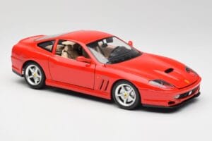 Ferrari 550 Maranello Red Bburago 1:18 3064 Diecast - image 6 of 8