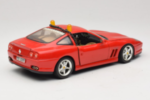 Ferrari 550 Maranello Safety Car Rosso Corsa Bburago 1:18 3064-P1 Diecast - image 3 of 8