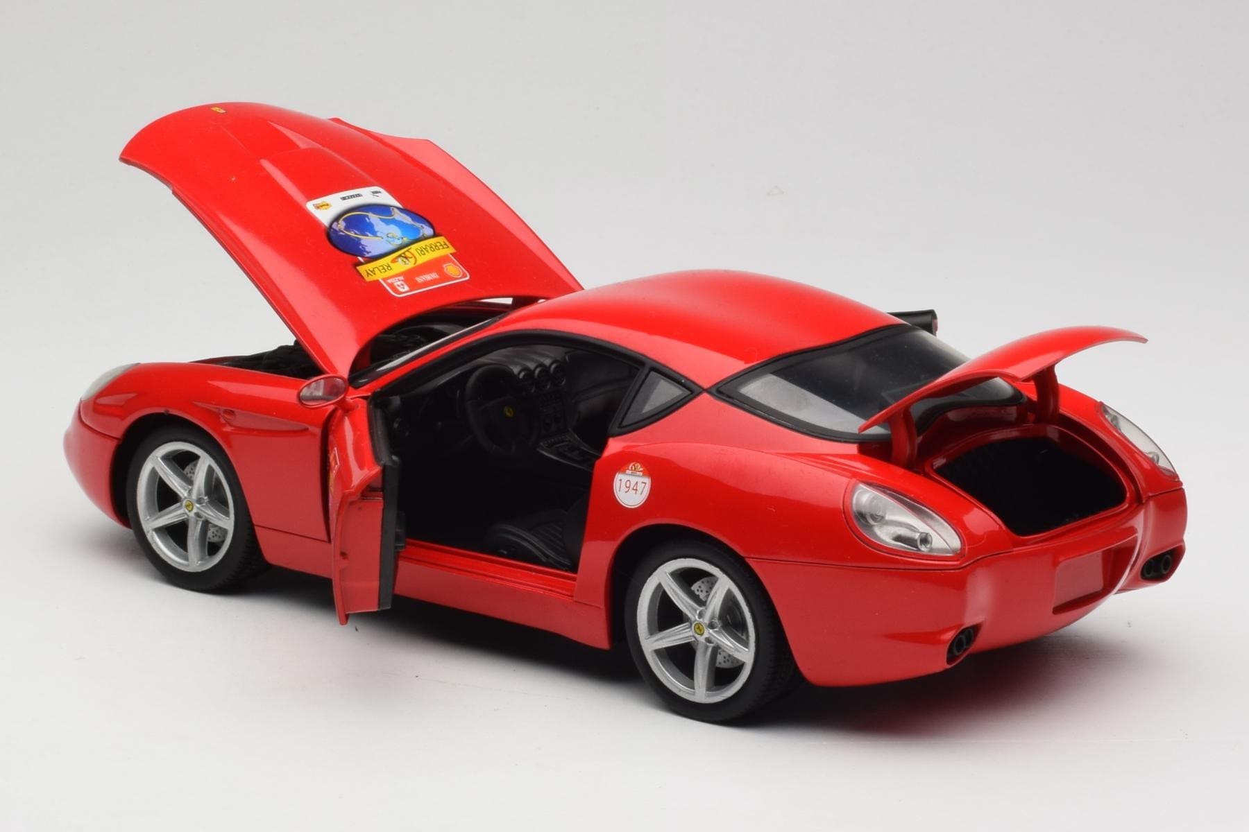 Ferrari 575 GTZ Zagato Red Hot Wheels 1:18