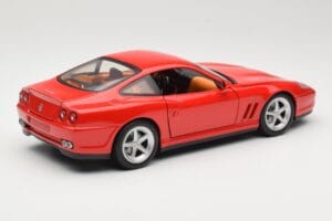 Ferrari 575M Maranello Red Hot Wheels 1:18 54937 Diecast - image 3 of 8