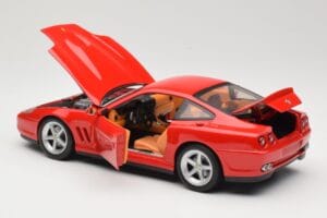 Ferrari 575M Maranello Red Hot Wheels 1:18 54937 Diecast - image 5 of 8