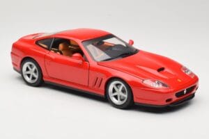 Ferrari 575M Maranello Red Hot Wheels 1:18 54937 Diecast - image 6 of 8