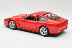Ferrari 575M Maranello Red Hot Wheels 1:18 54937 Diecast - image 7 of 8