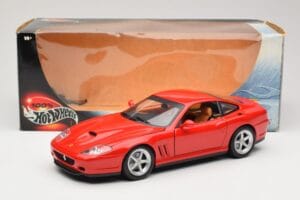 Ferrari 575M Maranello Red Hot Wheels 1:18 54937 Diecast - image 8 of 8